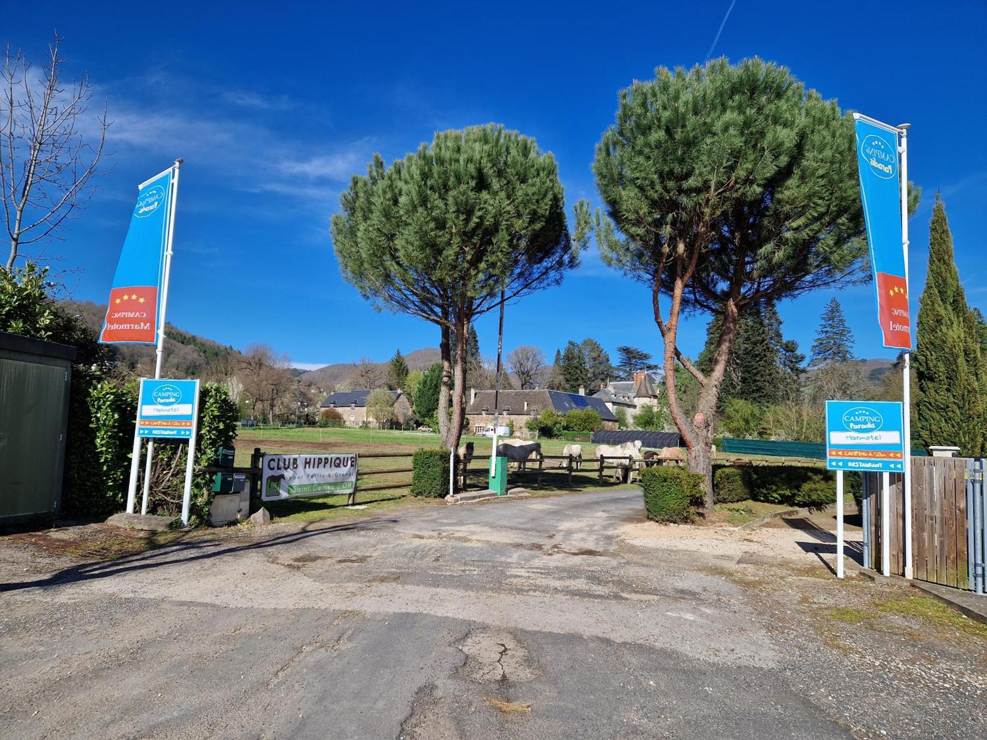 Camping Paradis Marmotel Сен-Женьєз-д'О Екстер'єр фото